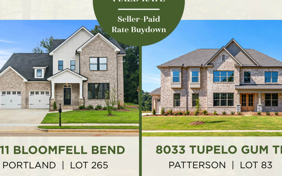 Two Quick Move-In Homes Ready for You in Huntsville